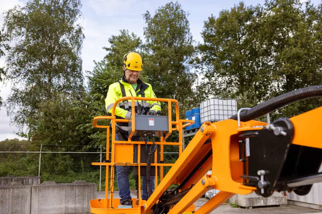 Bediening van de hoogwerker