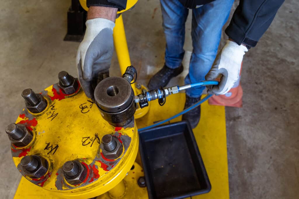 Torque en tensioning