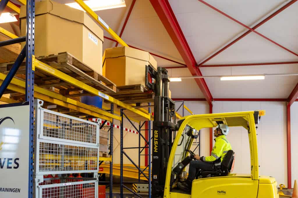 Heftruck cursus van SCAVES